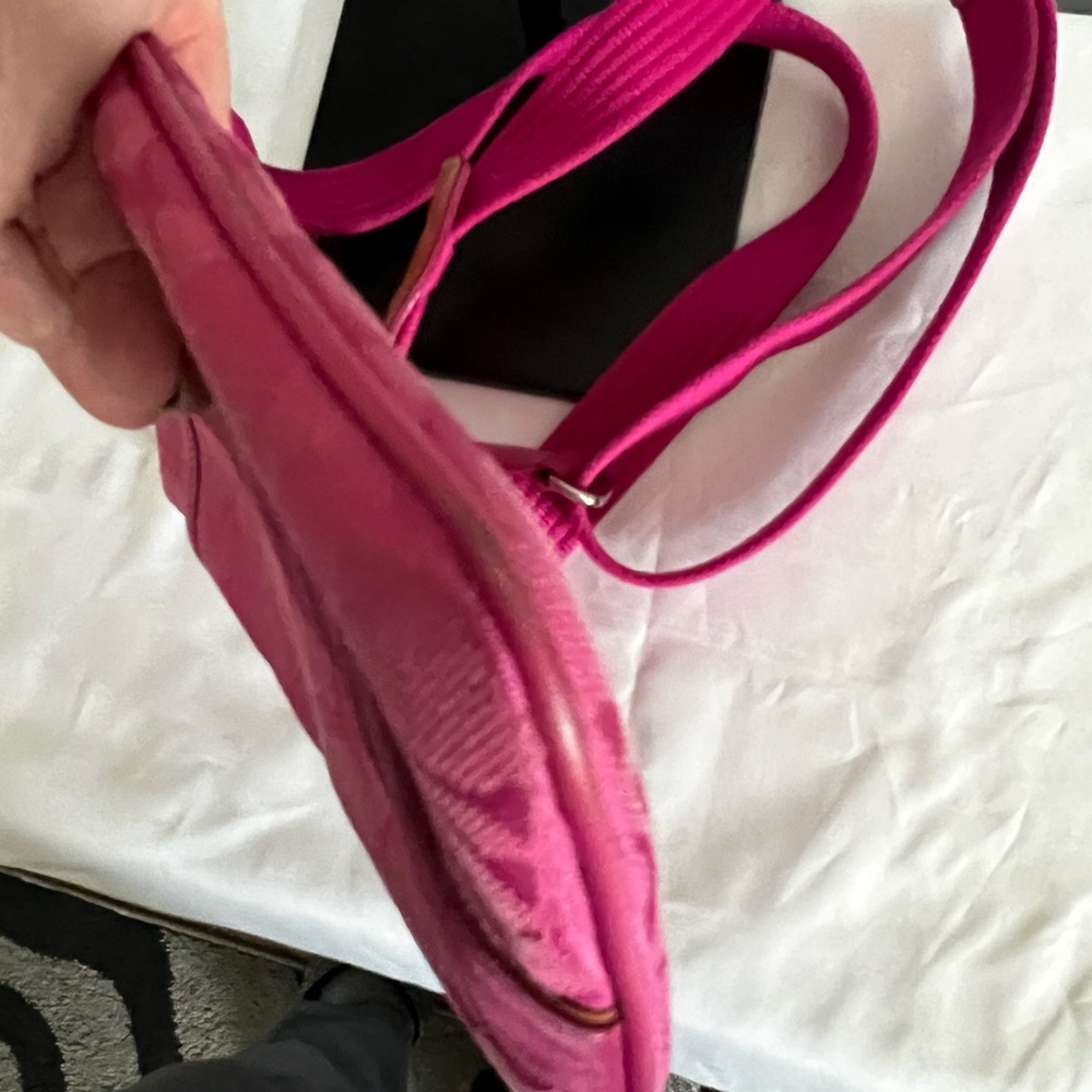 Coach Pink Signature Crossbody Bag - Picture 7 of 8